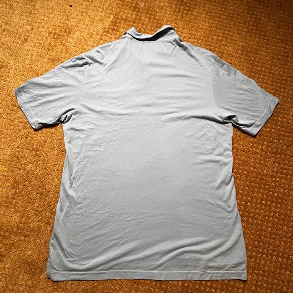 Peter Millar XXL Light Blue Conway Farms Golf Club 100% Cotton Golf Polo Shirt - Picture 10 of 12